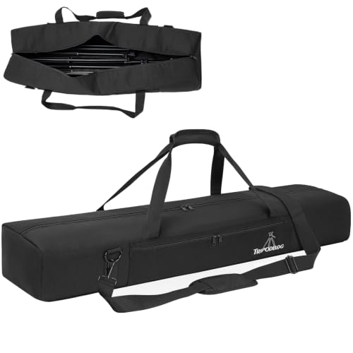 TORIBIO Tripod Carrying Case Bag, Padded Protective 39.5'x10'x6'