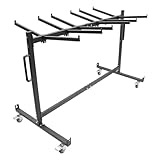 C-Juzarl C-Juzarl Transportwagen für Klappstühle, Wagen für Klappstühle Tisch, 1 Stück, 164x84,5x114 cm, Klappstuhlgestell für Zuhause, Veranstaltungsorten, Restaurants