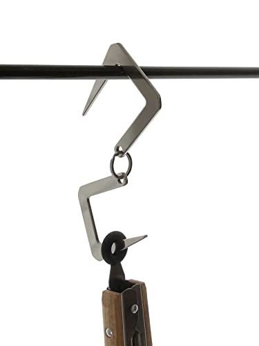 Seekdem(シークデム) ランタン S字フック 4個セット シルバ