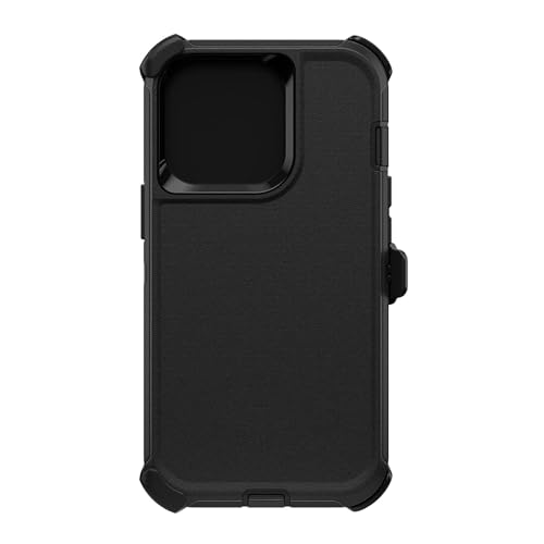 Defender Case for 16 PRO Triple Layer Defense for 16 PRO Case Defender SCREENLESS Edition Belt Clip with Port Protection Black by Blihdkm - Image 3
