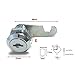 4 Size Drawer Cam Lock with 2 Keys for Mailbox File Cabinet Tool Box Locker Furniture Hardware 1Pcs(Keyed Alike 20mm)