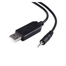 FENG GUO USB RS232 2.5MM A-dio Jack pl;/UG F/;TD/;1 Chip Serial Converter Programming CableRX-TipTx-RingGND-SLV