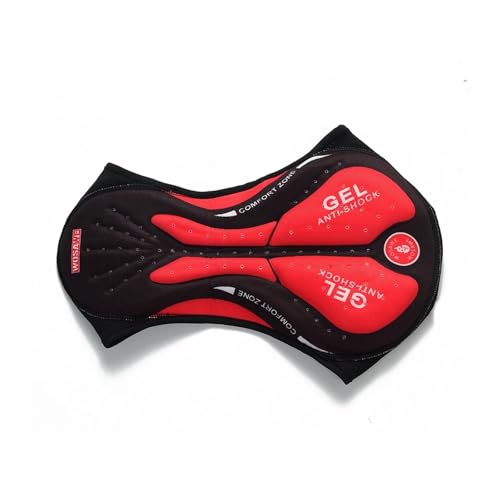 Calzas de ciclismo para hombre con acolchado 3D azul miniatura 5