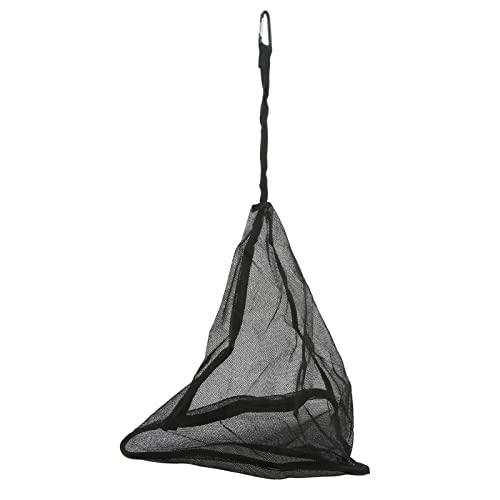 Preisvergleich Produktbild Emoshayoga Dreieckiges Trockennetz, tragbares Aufbewahrungsnetz für den Außenbereich, große Kapazität, schwarz, für Geschirr für Lebensmittel(L)