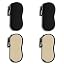 4pcs-2pcs Black+2pcs Khaki