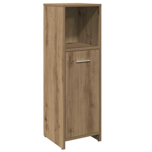 vidaXL Badschrank Artisan-Eiche 30x30x95 cm Holzwerkstoff,...