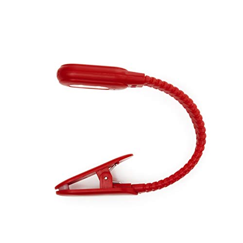 Image of Kikkerland Rechargable Booklight Red