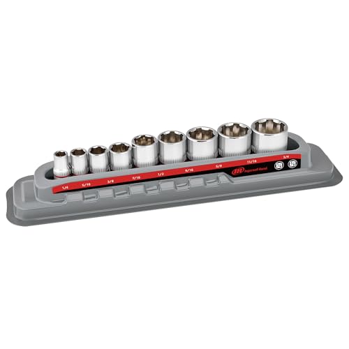 Proto Tools J4990-7XL - Non-Impact Socket Set - Imperial Measurement System, Number of Sockets: 7 PC, Chrome Finish/Coating, Bit Shaft Style, 3/8 in Drive Size, Hex Bit Socket Points, 6-3