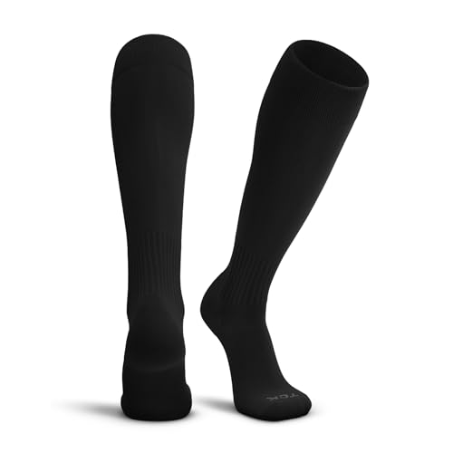 Image of Finale Soccer Socks Youth & Adult | Knee High Men's & Kids Soccer Socks | Stretch Fit for Shin Guards | Made in the USA
