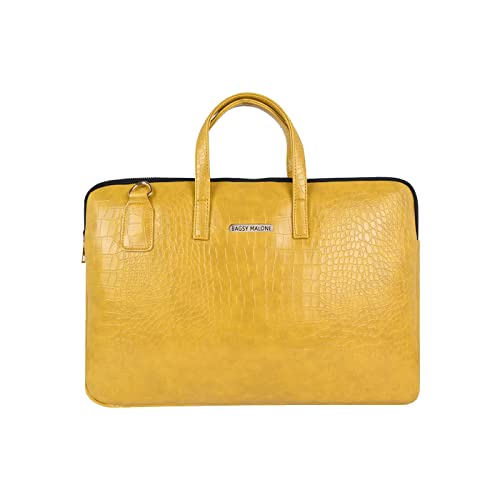 Image of Bagsy Malone Vegan Leather Unisex Laptop Bag-LB0014