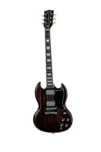 Gibson USA SG Standard 2015 Guitare électrique Translucent Black - Les Beatles, Paul McCartney, John Lennon, RIngo Starr, George Harrison Gibson USA SG Standard 2015 Guitare électrique Translucent Black