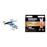 tero a Raggi Infrarossi, Blu + Batterie Duracell Optimum AA(pacco da 8)- Alcaline da1.5V -Fino al 200%di extra durata o extra potenza -Soddisfano i requisiti dei dispositivi moderni -pacco100% ricicl