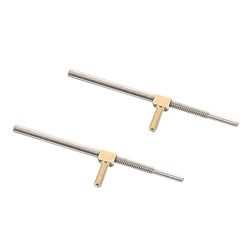 Yardwe 2pcs String Cello Bow Screw for String Instrument Repair Sturdy Cello Bow Frog Tool Easy to Use Compact and Lightweight Design
