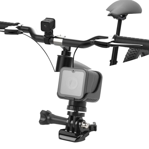 SustVita 1080P Weatherproof Action Camera, Handlebar Bike Camera with Anti Shake Technology, 120° Wide Angle Sports Camera for B