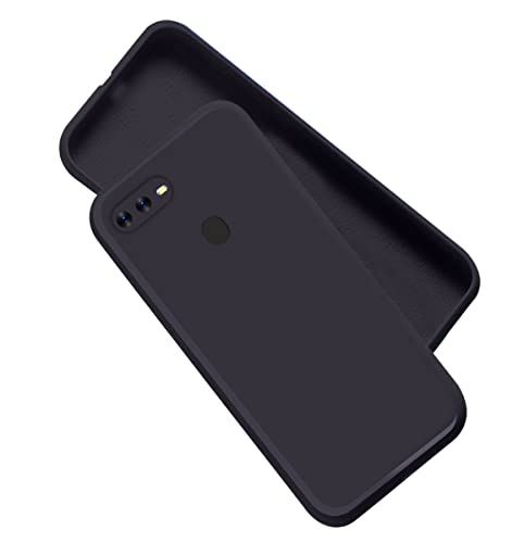 Image of A rtistque Back Cover Case for Oppo A7 / Oppo A5s with Camera Protection | Shockproof TPU | Stylish Protective Design | Slim Fit | Ultra Matte | Oppo A7 / Oppo A5s Back Cover - Black