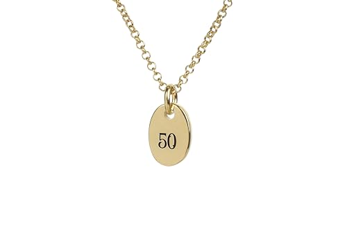 Collier initiales en or personnalisé : le cadeau pendentif ovale idéal