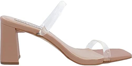 Steve Madden Women's Lilah Heeled Sandal, Clear, 9 | Image 2