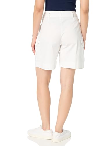 Nautica Jeans Women's Cargo Shorts, Bright White, 14 - image 2