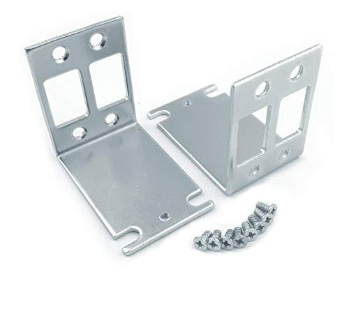 Kit Rack 19" Per Router Cisco 1841 - Staffe E Viti Per Montaggio A Rack - 2