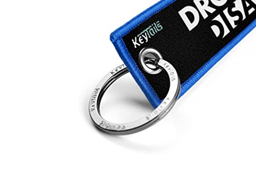 Image of KEYTAILS Keychains, Premium Quality Key Tag for Motorcycle, Car, Scooter, ATV, UTV [Drop A Gear & Disappear]