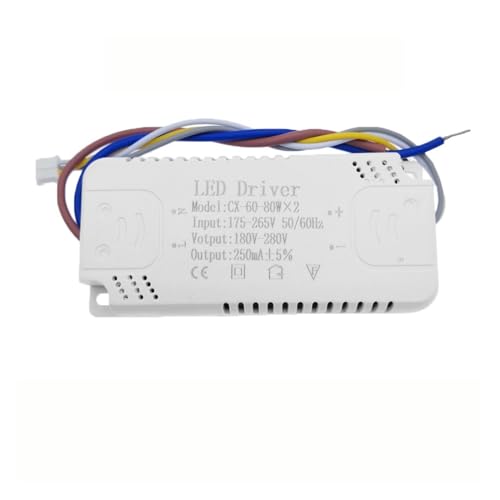Adaptateur LED 3 couleurs 60-80Wx2 à intensité stable pour lustre