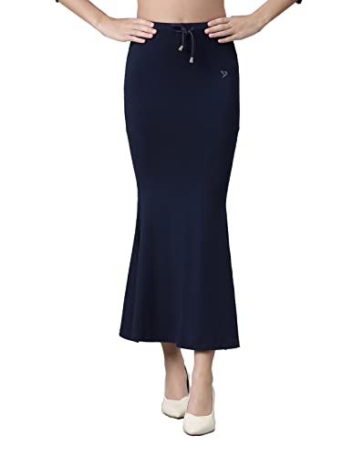Image of TWIN BIRDS Saree Shapewear for Women | Super Soft Viscose Elastane Saree Petticoat Skirt | Stretchable & Comfortable SareeShaper