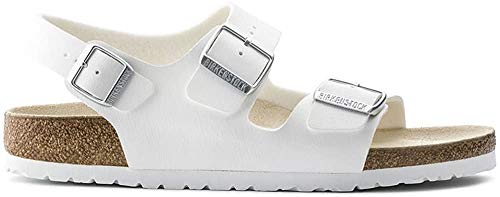 Birkenstock Milano White Birko-Flor