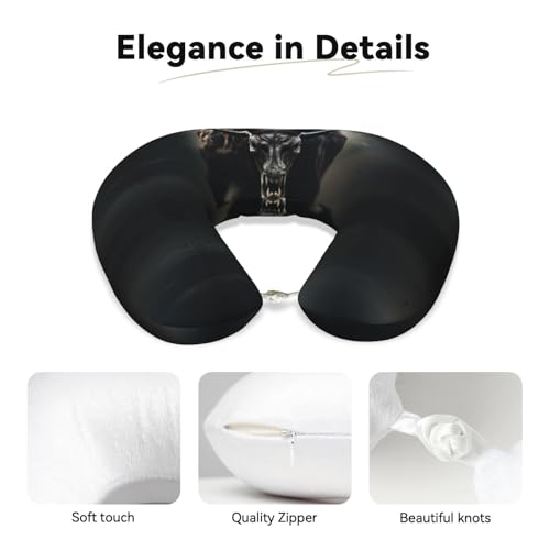 Almohada espuma viscoelástica tamaño único negra miniatura 4