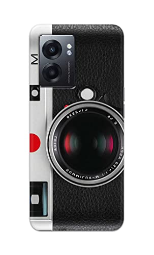 Image of Printed Hard Back Cover Case for Realme Narzo 50 5G Back Cover (Vintage Camera) -702