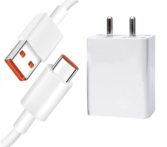 Image of Original 33 watt Fast Adapter Charger & Cable for Redmi Note 9|9 Prime|Note10| Poco M2Pro|Note 7Pro|Note 9Pro|Note 8|Note 7|Poco X3 Pro (33W Adapter & Cable) (83S000509)