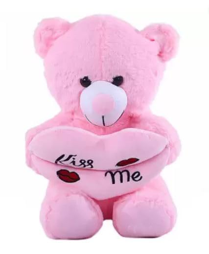 Storescent Soft Toys for Kids, Stuffed Animal Plush Soft Toys for Boys and Girls | Plushie Toy (Teddy Bear with Kiss Me Heart Cushion) (B0CS9VL3NV) Amazon Price History, Amazon Price Tracker