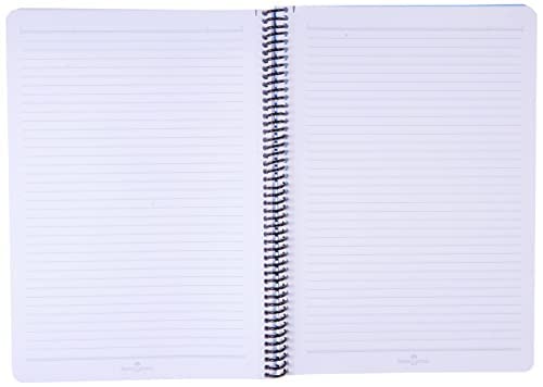 Faber-Castell BiColor Spiralli Defter, A4, 80 Yaprak, 70g Kağıt, Çizgili, Dayanıklı PP Kapak, Asorti Renkler, Kullanışlı ve Şık Tasarım, Tekli Paket
