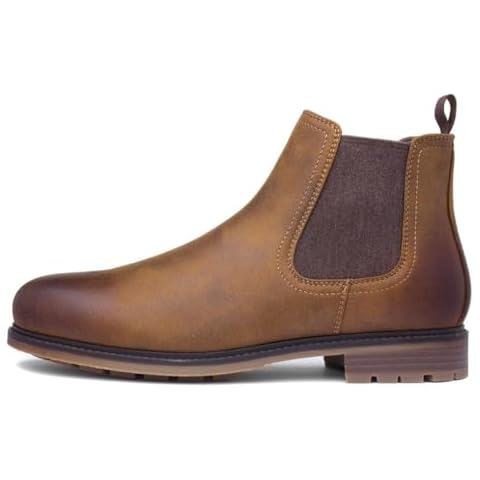 Beckett Buckley Men's Tan Chelsea Boot Size 10 Cover