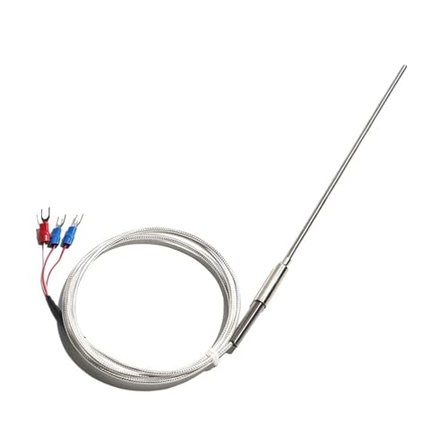 Sensor PT100 WZPK-191 blindado para control de temperatura industrial hasta 450°C