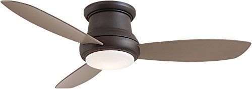 52" Concept II Bronze Flushmount LED Ceiling Fan