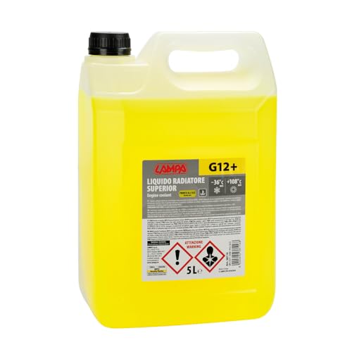 LAMPA 38116 Superior-Giallo G12+ - Líquido anticongelante radiador (-36°C) - 5 L
