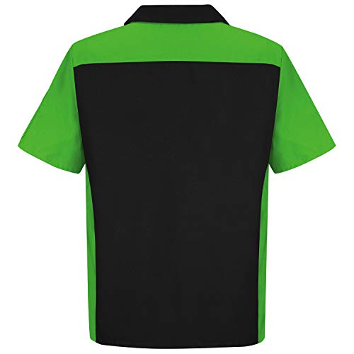 Image of Red Kap Short Sleeve Two-Tone Crew Shirt