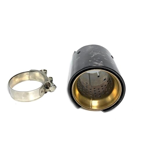 Embout d'échappement en carbone forgé et or pour BMW M2 M3 M4