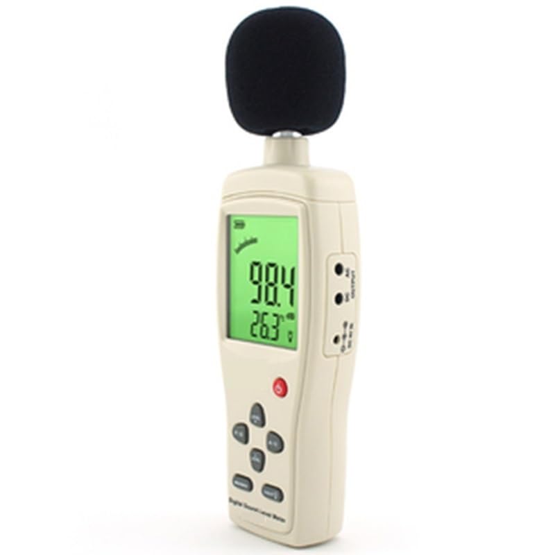 Medidor De Nivel Sonido Digital Con Pantalla LCD Más Grande Mano Decibelios Ruido PrecisióN Extremadamente Alta