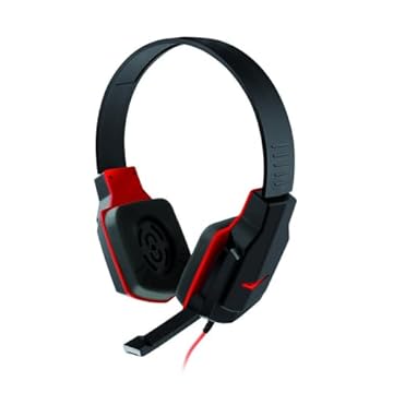 Headset Gamer P2 Preto/Vermelho Multilaser - PH073