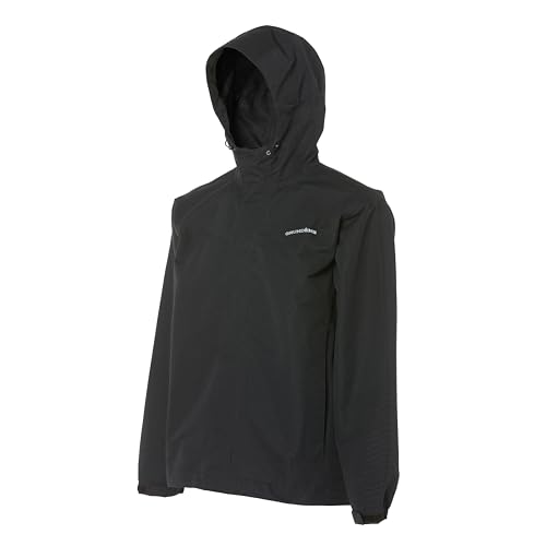 Grundéns Men's Full Share Fishing Jacket, Black, X-Large