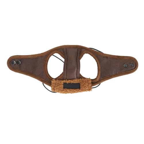 Fliegermütze für Hunde, Weich, Warm, Modisch, Retro-Mütze mit Ohrenklappe für Kaltes Wetter, für den Täglichen Gebrauch (L)