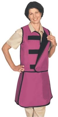 Women's X-Ray Vest & Skirt - Regular Lead, Small, Front and Back Protection, Hook & Loop Closure, Many Color Options, USA Made