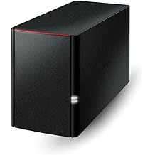 BUFFALO LinkStation SoHo 220 2-Bay Personal Cloud Office NAS 8TB 2x4TB with Hard Drives Included