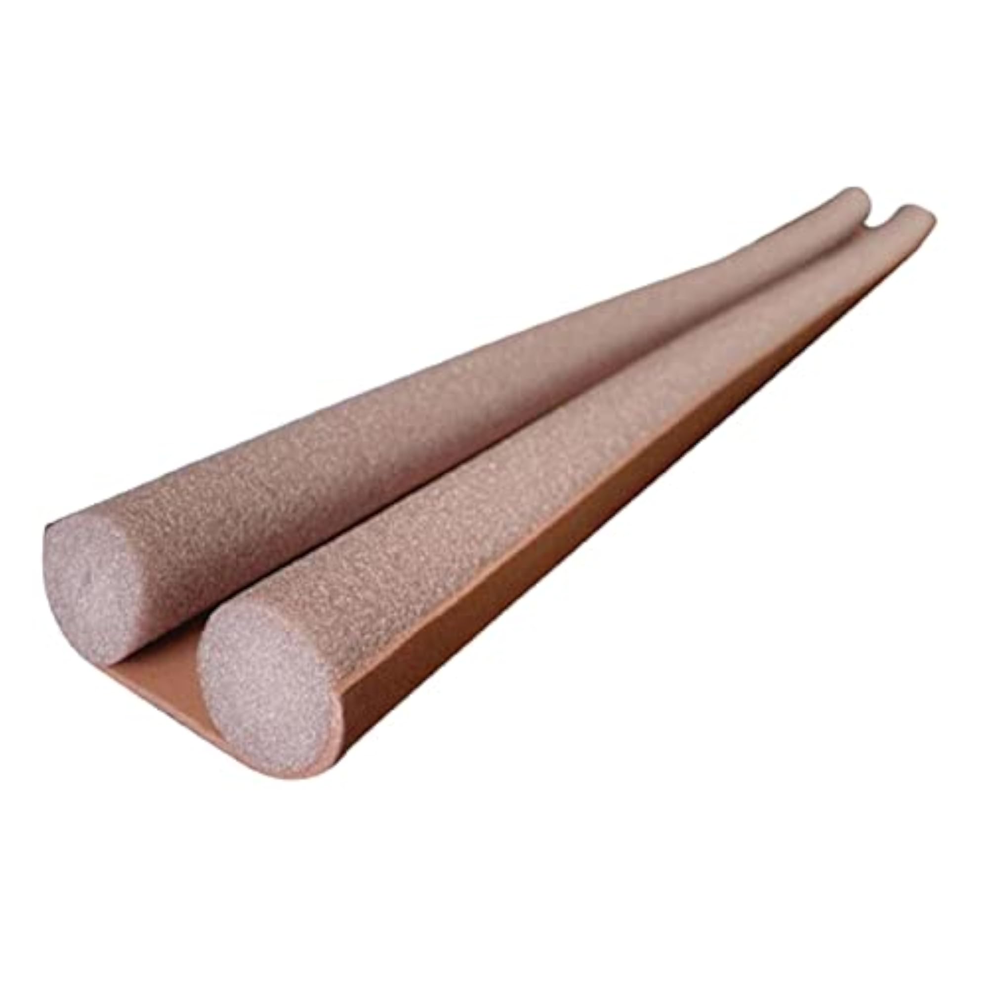 Door Draft Stopper Weather Strip, Brown