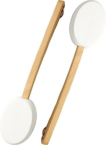 Lotion Applicator for Back with Easy Reach Solid Wood Handle and Hang String - Easily Apply Lotions, Creams, Gels, Sunscreen, Ointments and Essential Oils in Hard to Reach Places (2)