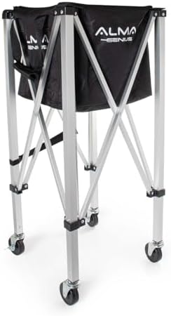 Cesto para Bolas de Beach Tennis com Rodas Alma Genius