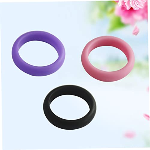 3 anillos de silicona flexibles para gimnasio miniatura 5