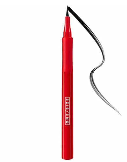 O/S by P-Starr - Point Made Waterproof & Long-wearing, Liquid Eyeliner Pen Color: Bodacious Black (matte black) - Size: (0.04 oz / 1.2 ml)