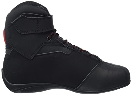 TCX Bota Masculina para Motocicleta, Preto/vermelho, 12